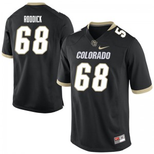 Men Colorado #68 Casey Roddick Black Stitched Jersey 551978-935