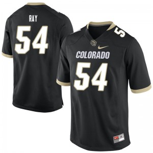 Men's Colorado Buffaloes #54 Kanan Ray Black NCAA Jersey 842682-877