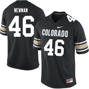 Mens Colorado #46 Chase Newman Home Black Football Jerseys 449953-778