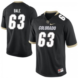 Mens UC Colorado #63 J.T. Bale Black Alumni Jerseys 438875-599