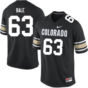 Men Colorado #63 J.T. Bale Home Black Stitch Jerseys 730987-671