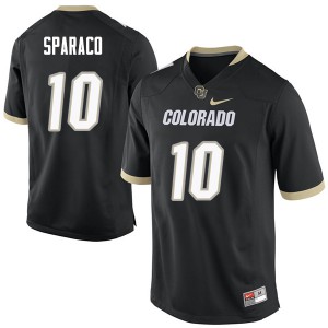 Mens University of Colorado #10 Dante Sparaco Black Alumni Jersey 499248-508
