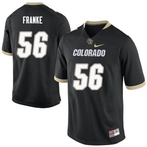 Men's UC Colorado #56 Jase Franke Black Alumni Jerseys 631413-584