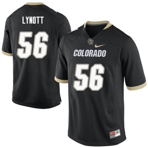 Men UC Colorado #56 Tim Lynott Black Official Jerseys 992441-502