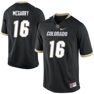 Men's Colorado #16 Tyler McGarry Black Official Jerseys 865038-965