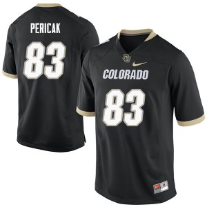 Mens Colorado #83 Will Pericak Black Official Jerseys 923220-346