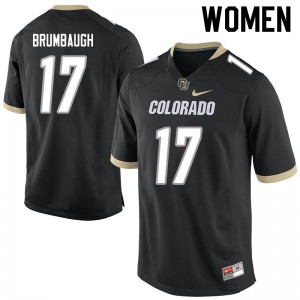 Women Colorado #17 K.J. Trujillo Black Stitched Jersey 951678-723