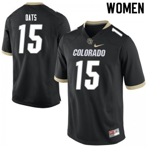 Women Colorado #15 D.J. Oats Black High School Jerseys 424551-878
