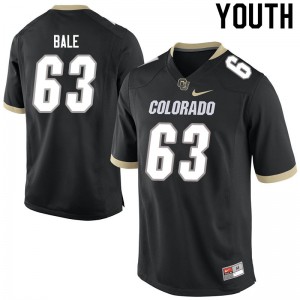 Youth Colorado #63 J.T. Bale Black College Jersey 256206-784